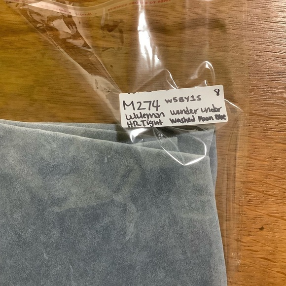 Lululemon Wunder Under High-Rise Tight 28” Luxtreme Washed Moon Blue Size 8 - Picture 12 of 14